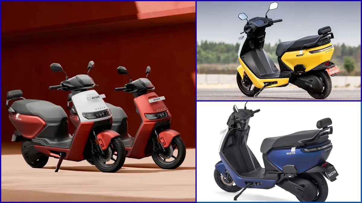 Ather Rizta Electric Scooter - 160KM Range, Price & Features In Hindi 2026